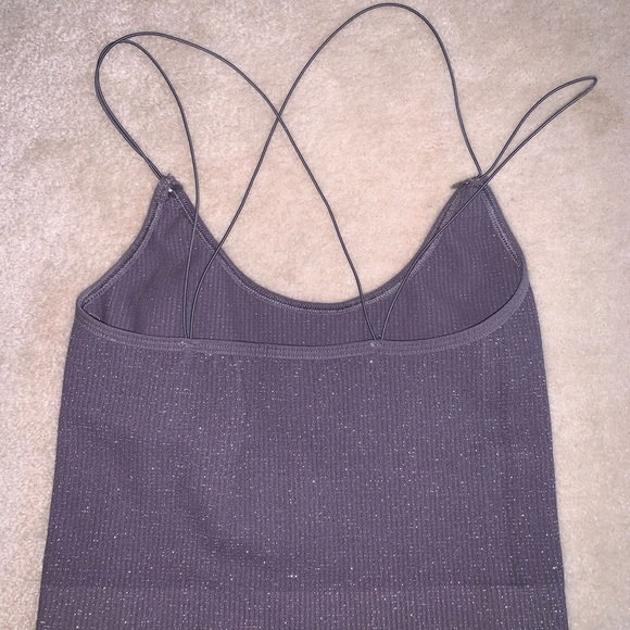 Urban Outfitters Shimmery Cropped Top - Picture 2 of 3